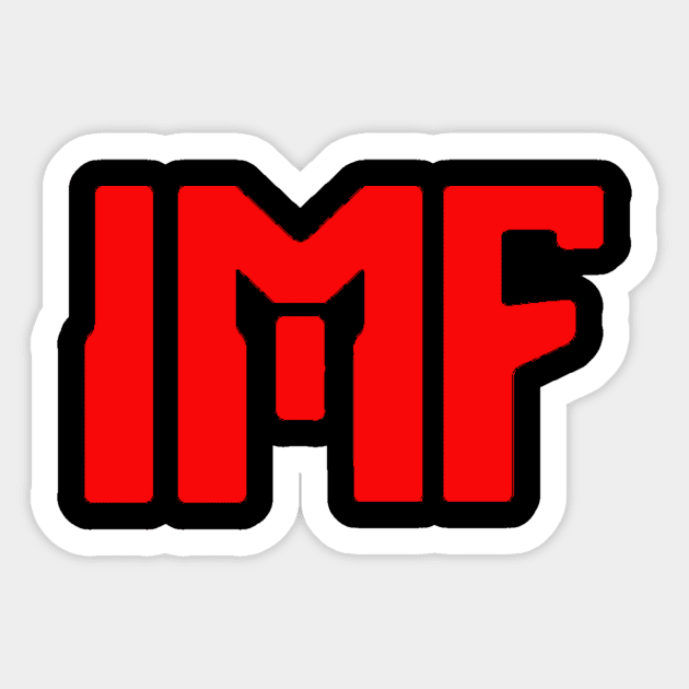 Mission: Impossible 1988 IMF Logo Sticker by HDC Designs